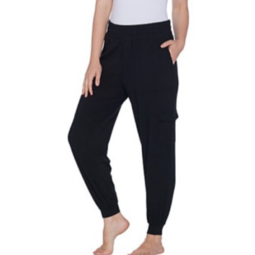 AnyBody Cozy Knit Cargo Joggers